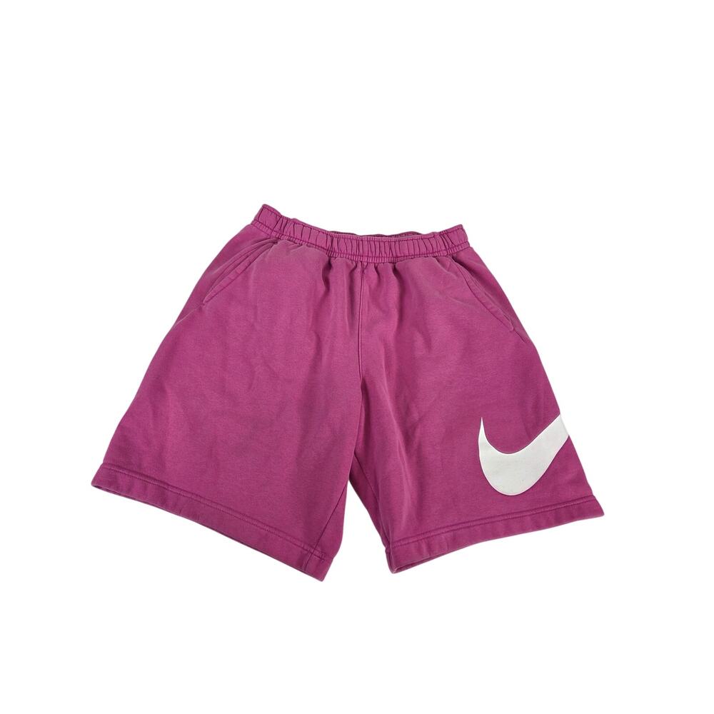 NIKE MEN SPORTWEAR CLUB FLEECE PINK SHORTS SIZE Medium
